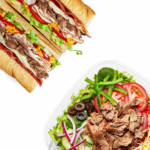 sandwich subway + salade