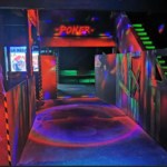 Décor de laser game