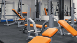 orange-bleue gym bannire